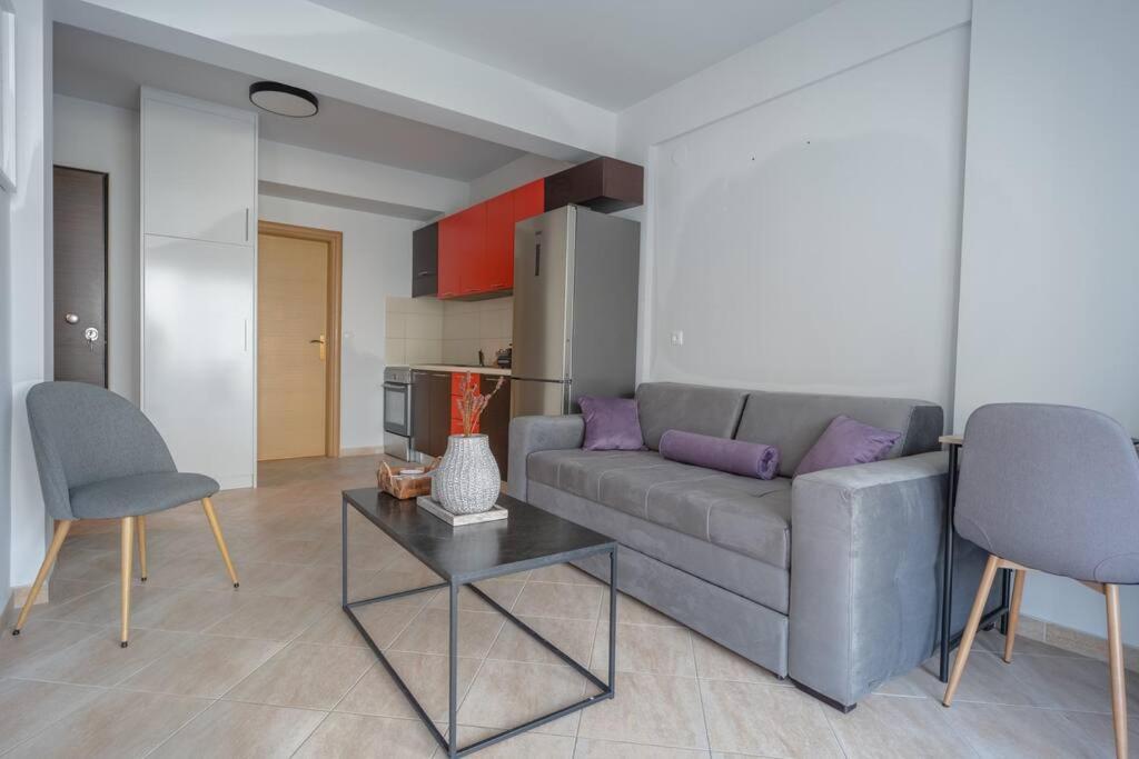 #S20 Chic 1 Bedroom Apartment In The Centre Of Volos Exterior foto